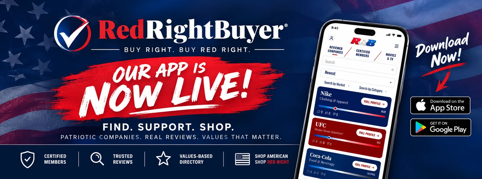 RedRightBuyer app is now live